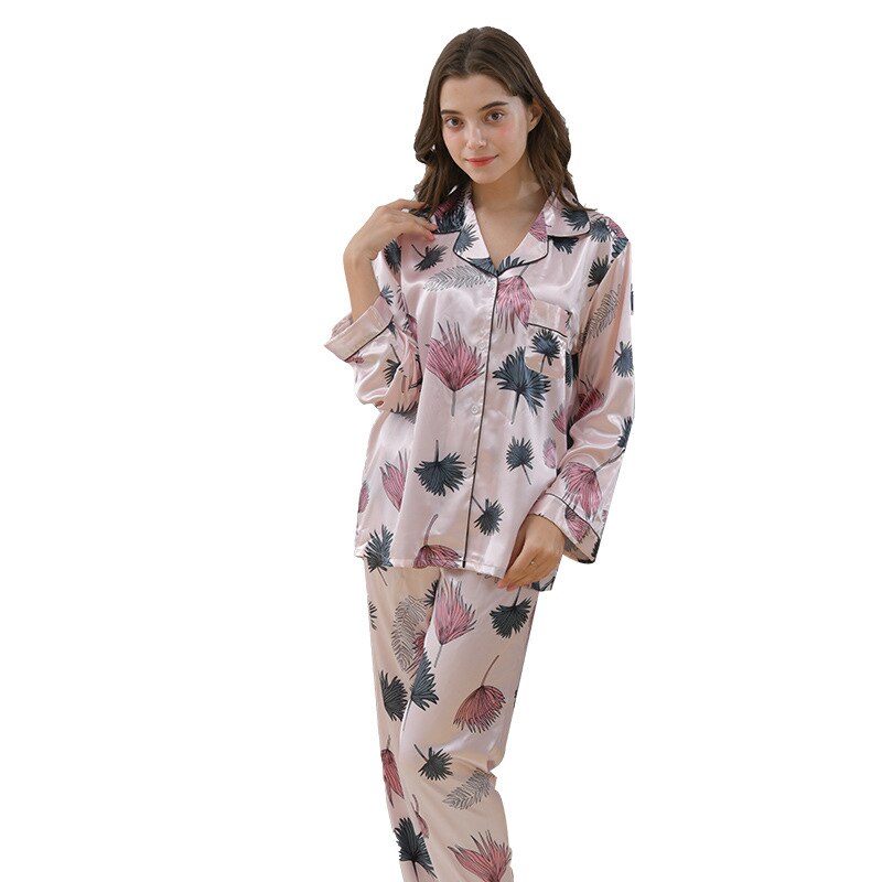 2 Piece Set Women Robe Nightgown Set Ladies Loungewear Night Wear Set Womens Robe Silk Sleepwear Pajama Dress Nightwear Set