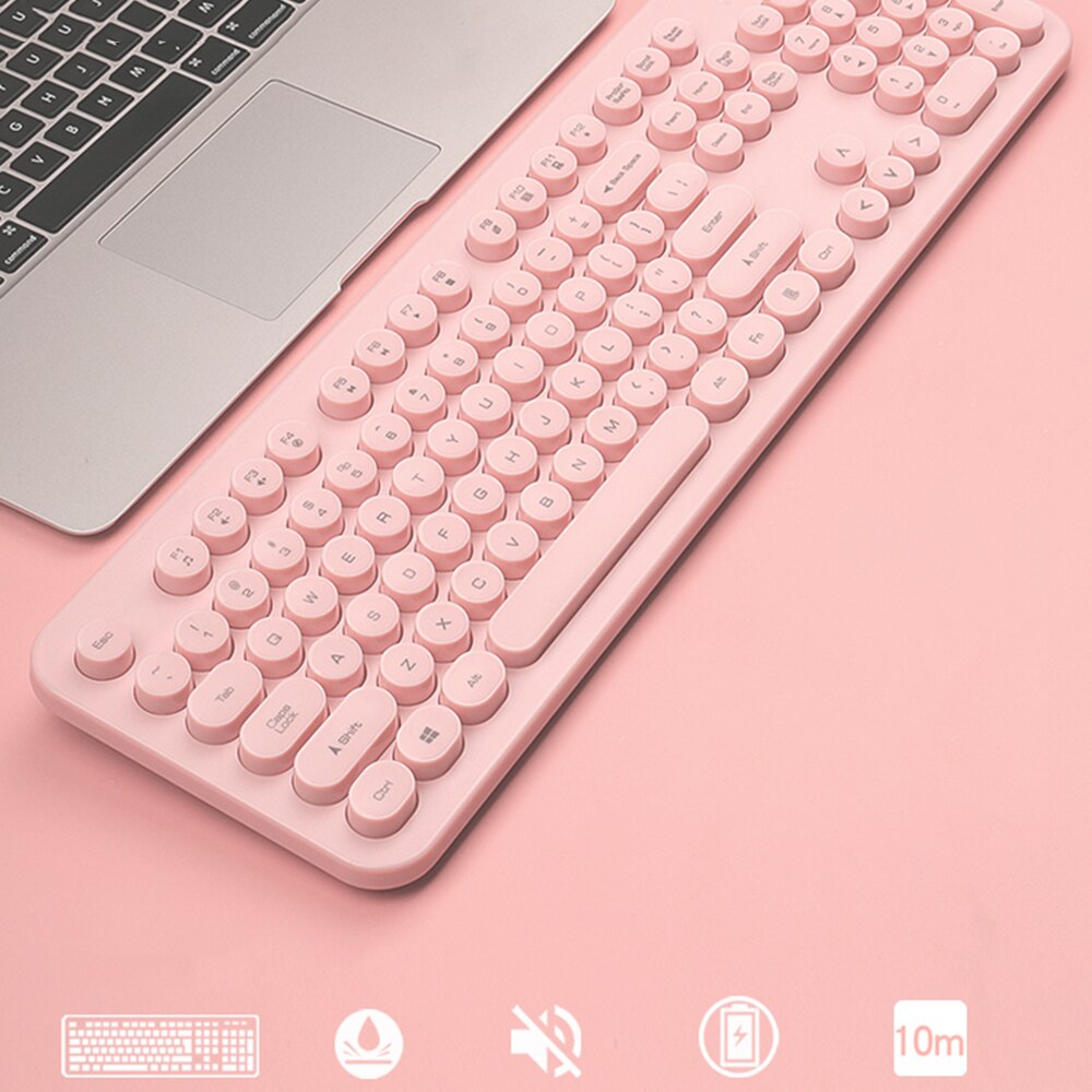 Wireless Gaming Keyboard Mouse Set 2.4G Wireless Mouse Keyboard Combo For Laptop Computer Xiaomi PC Gamer Slient Keypad Mice