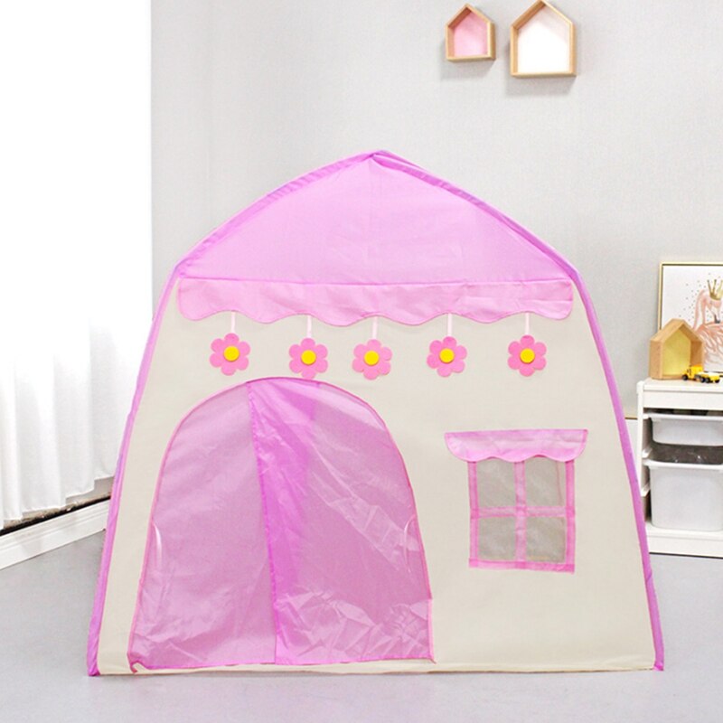 I bambini giocano a tenda Castle Teepee tenda per Playhouse Indoor Outdoor e Girls
