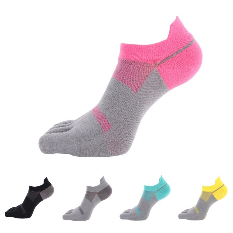 Calzini Toe Socks Donna Cinque Dita - Traspiranti, Antishock, Caviglia per Yoga, Corsa, Ciclismo
