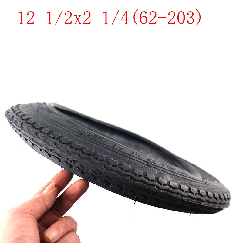 Maat 12 1/2X2 1/4 (62-203) band Past Veel Gas Elektrische Scooters 12 Inch Buis Band Voor ST1201 ST1202 E-Bike 12 1/2*2 1/4: outer tire
