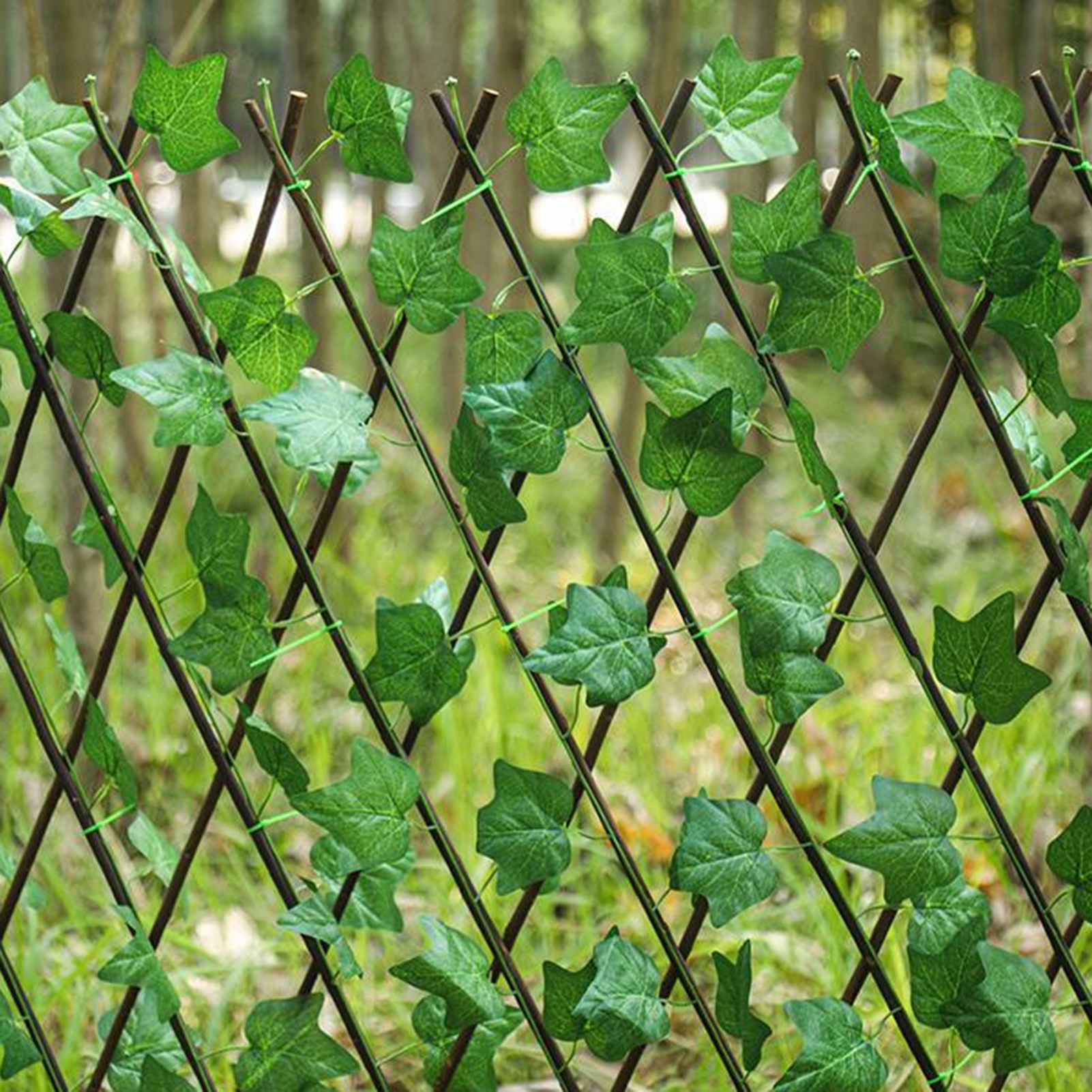 Filet de clôture à feuilles artificielles, haies artificielles, fausse vigne, décoration de feuilles, plantes bloquantes, décoration de jardin extérieur et d&#39;arrière-cour
