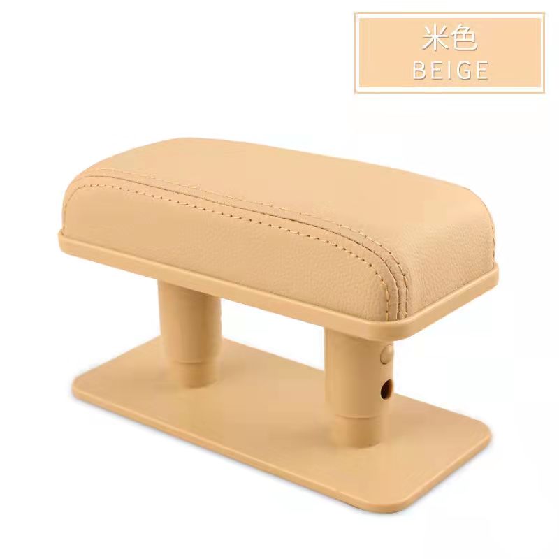 Accoudoir de voiture universel réglable, Support de coude gauche, coussin Anti-fatigue, soulage la Fatigue du bras du conducteur, accessoires d'intérieur: Rouge