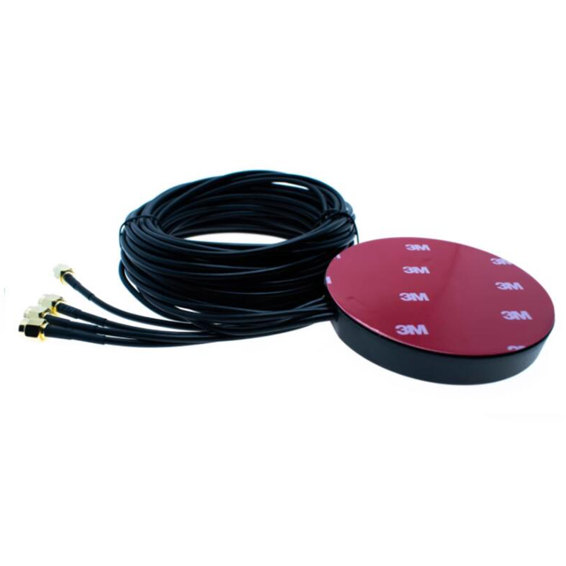 Antena piezas 4G + 4G + GPS + WIFI, Cuatro en Uno, 2,4G LTE + GPS + 2,4 Ghz, Bluetooth 5G, antena combinada para exteriores, pasta de 1,5 M, SMA FAKRA, 1 unidad