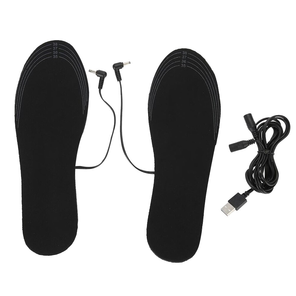 Usb Soletta Riscaldata Inverno sport tutto'aria Aperta Caldo Sottopiede Morbido, Confortevole E Riscaldata Suola Universale Soletta Può Essere Tagliato