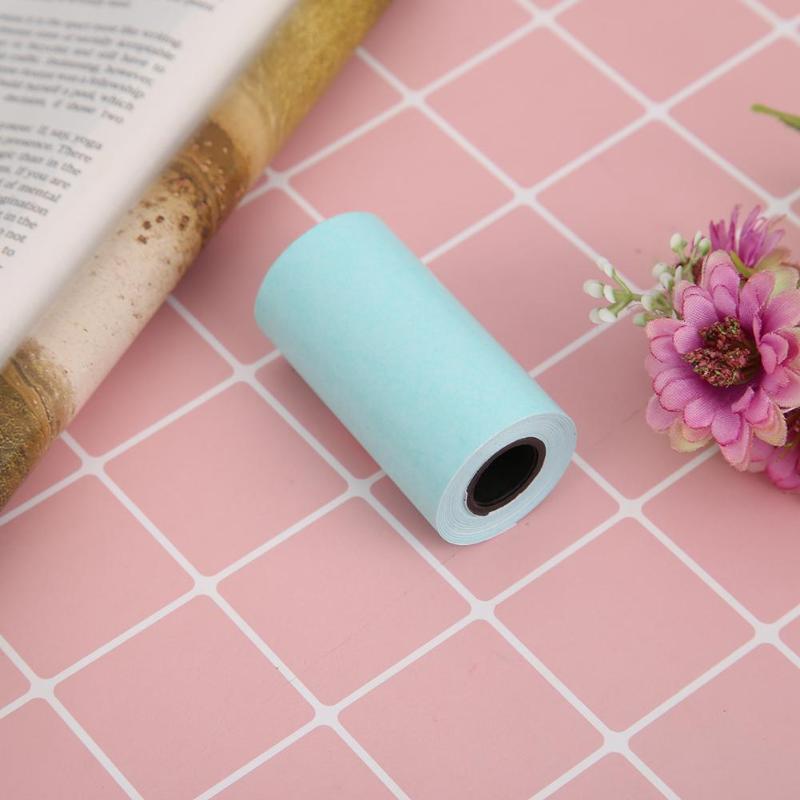 3 Rolls Printing Sticker Paper Thermal Adhesive Photo Paper for Mini Pocket Photo Printer Paperang P1 P2 Bill Receipt Papers