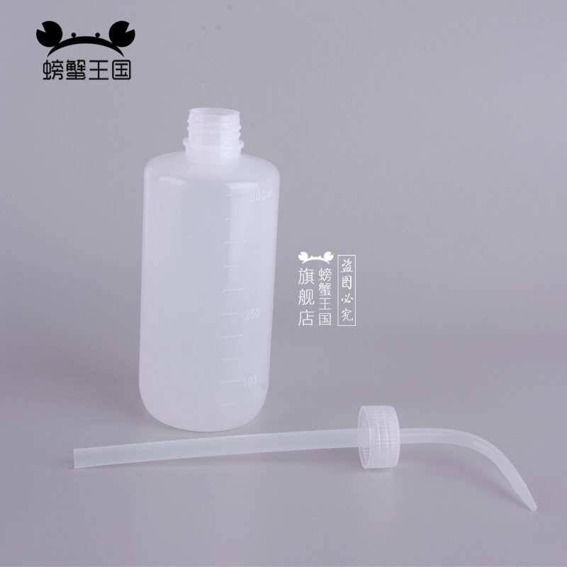 250 / 500ml /1000ml DIY Handarbeit Kunststoff Praktische Tragbare Bewässerung Werkzeuge Diffusor Spender Gebogene Mund quetschen Flasche