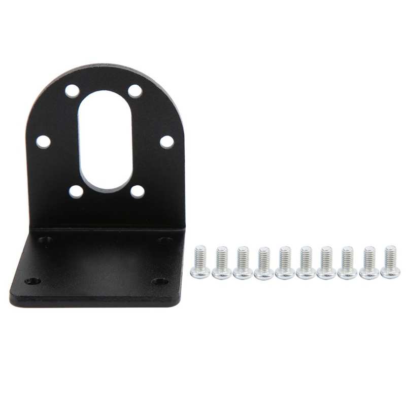 Permanent Magnet Motor DC Gear Motor Micro Small Low Speed Large Torsion Permanent Magnet 12V ‑37GB3530 + Bracket