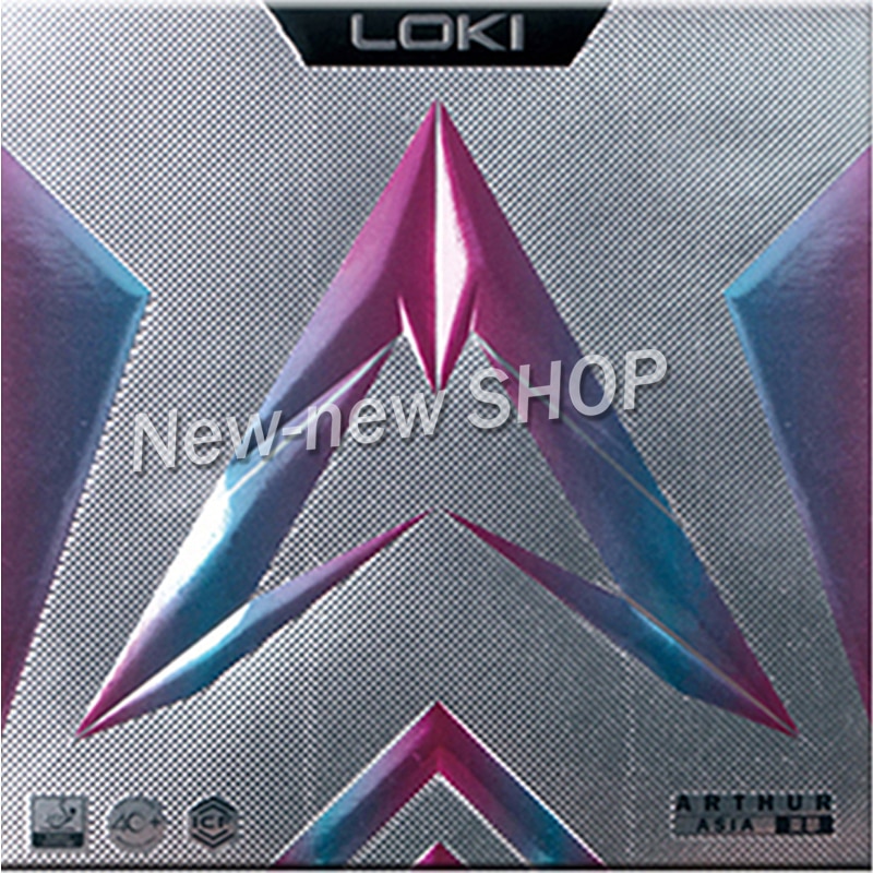 LOKI Arthur ASIA Carbon Sponge Table Tennis Rubber Sticky Pips In Ping Pong Rubber ITTF Approved Speed Attack