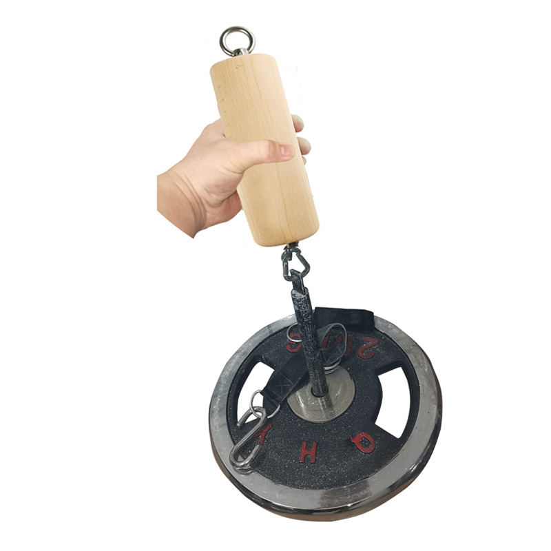 Wooden Pinch Grip Strength Trainer Pull-ups Fitness Hand Fingerboard Training Tools for Outdoor Rock Climbing Body Core Workout