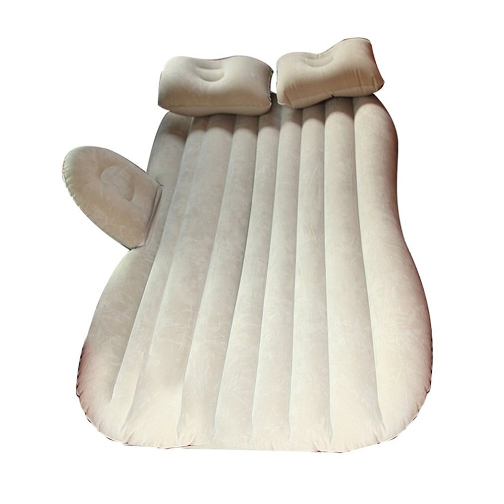 Bil luftmadrass resesäng bil baksätesöverdrag uppblåsbar madrass