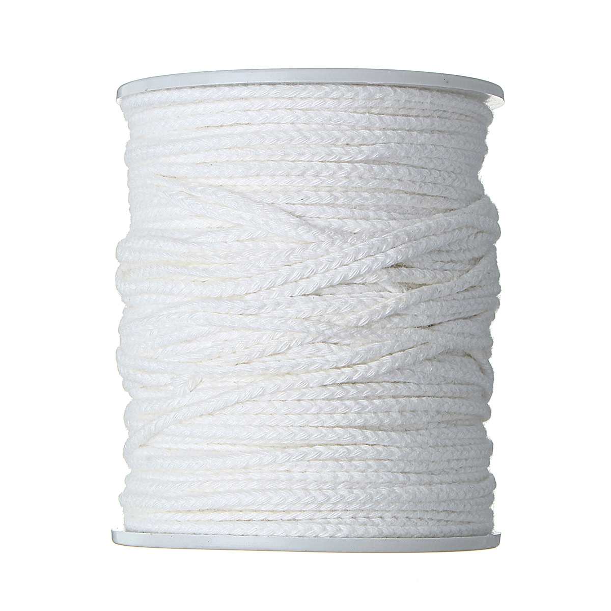 Smokeless Wax Core 61m Cotton Handmade Non-smoke DIY Oil Lamps Candles Supplies Candle Making Wick With Base: candle wick