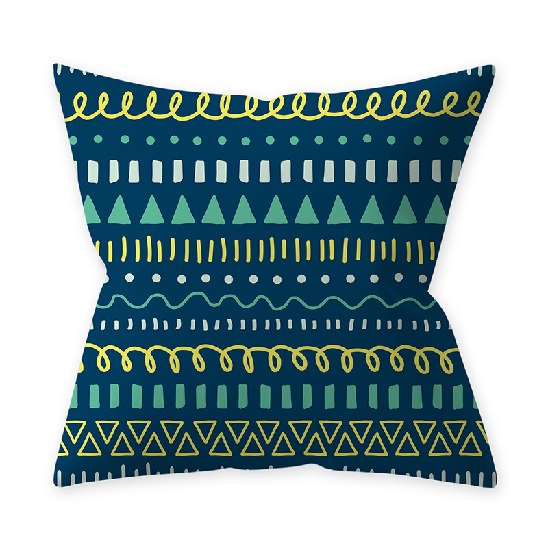 Housse de coussin bleu canard sarcelle 45*45 Cm | Couverture d'oreillers et de canapé, décoration de maison, décor de voiture, bleu canard sarcelle, peau de pêche