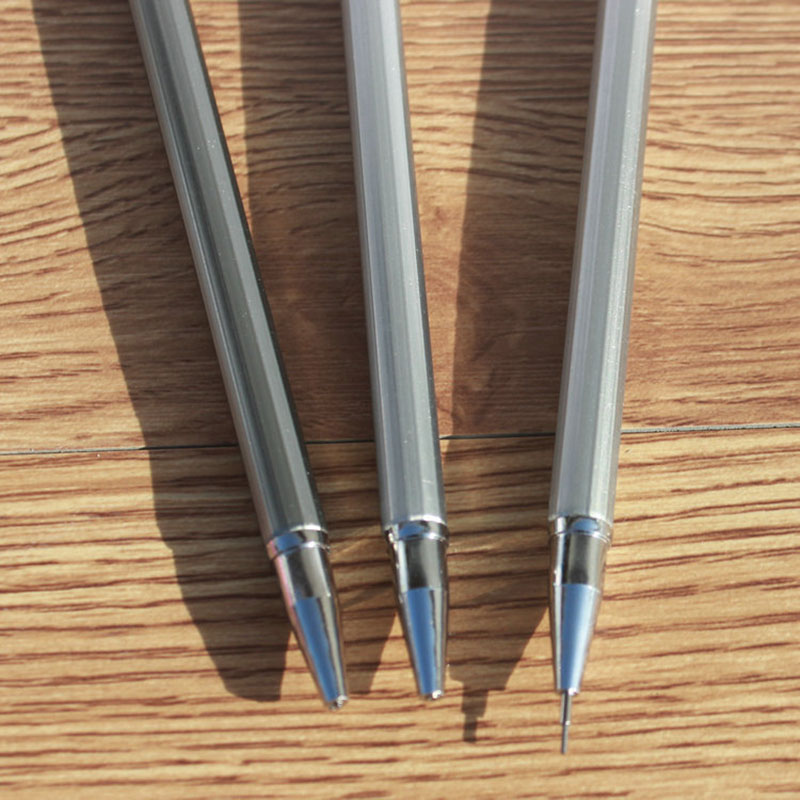 3pcs 0.5mm /0.7mm Simple Automatic Pencil Student Movable Mechanical Pencil School Supplies Stationery
