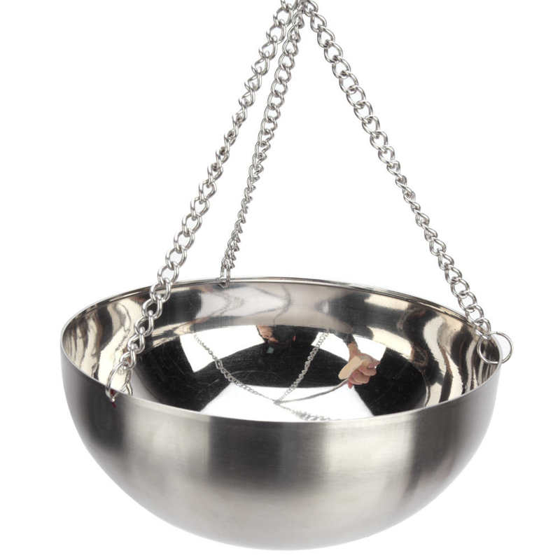 20cm Sauna Aromatherapy Oil Bowl Sauna Aroma Cup Bowl Stainless Steel Essential Oil Holder Sauna Steam Room Accessories