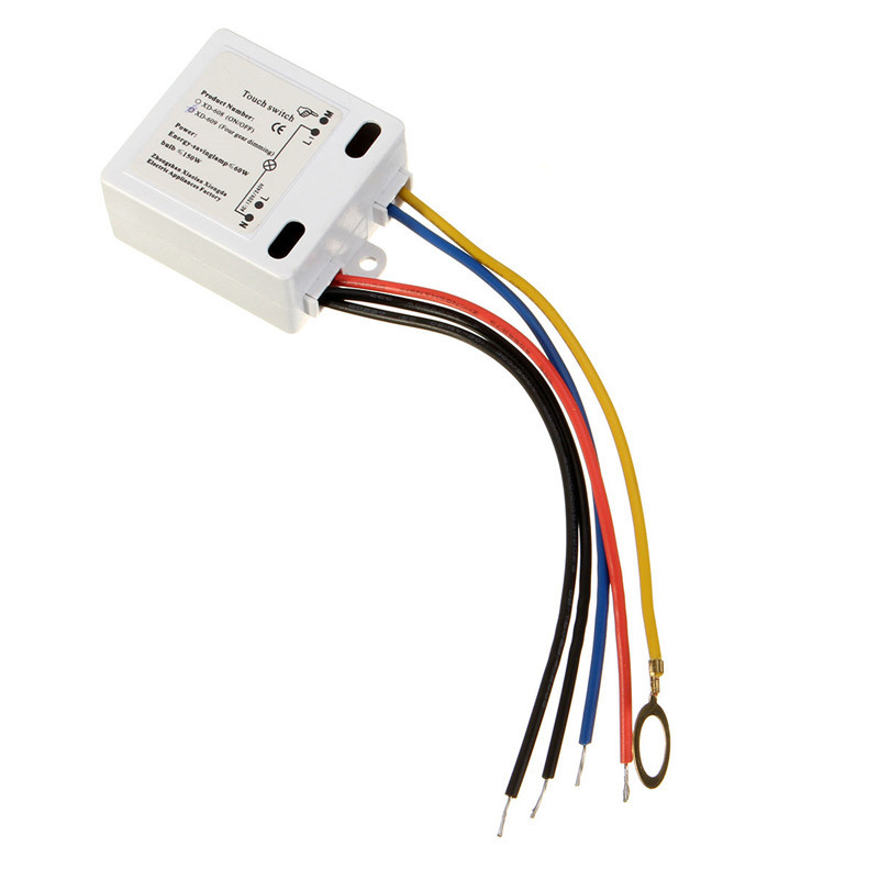 Touch Dimmer Switch For Table Lamp Desk Light TY-8002 On/Off Touch Switch Sensor For 220V Lamp
