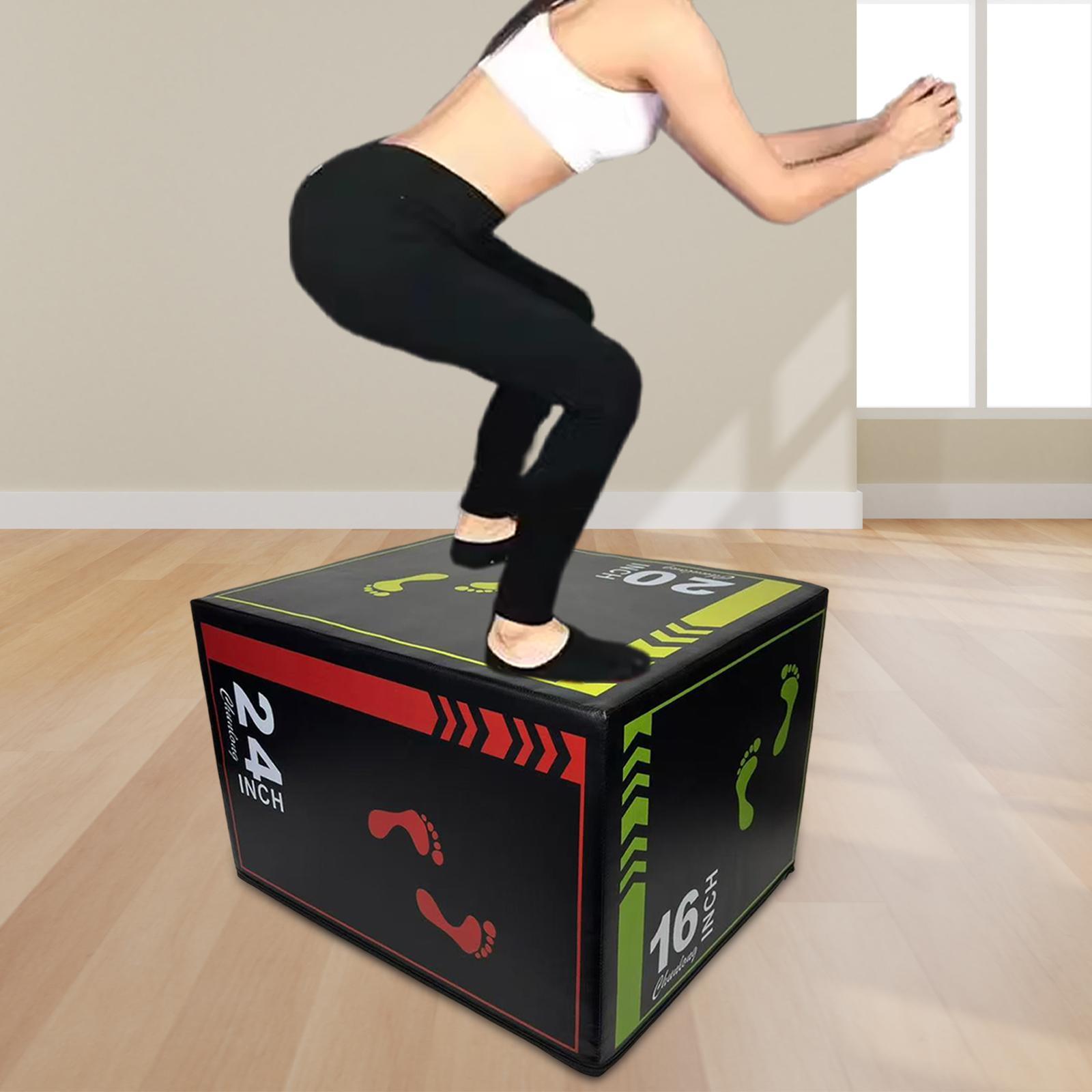 Jump Box Draagbare Plyometrische Box Step-up Box Veelzijdig voor Home Gym Conditioning Krachttraining Fitness Workout Oefening