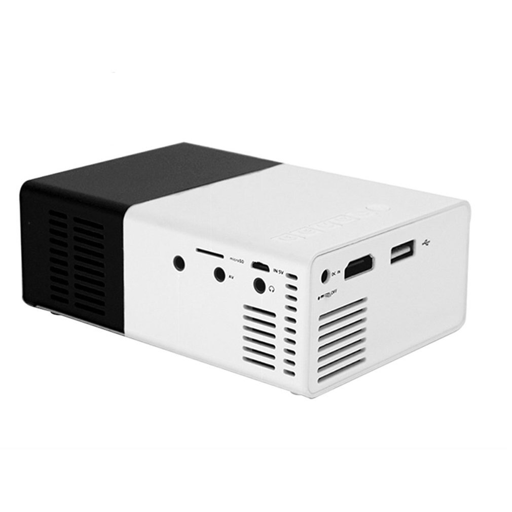 YG300 Projector Mini LCD LED Proyector 400-600 lumens 320x240 Pixel Best Video Beamer for kids