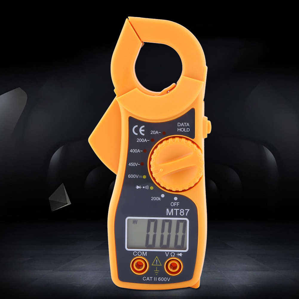 Digitale Klem Multimeter Ac Dc Voltmeter Ammeter Ohmmeter Volt Tester Lcd Meter Nieuw