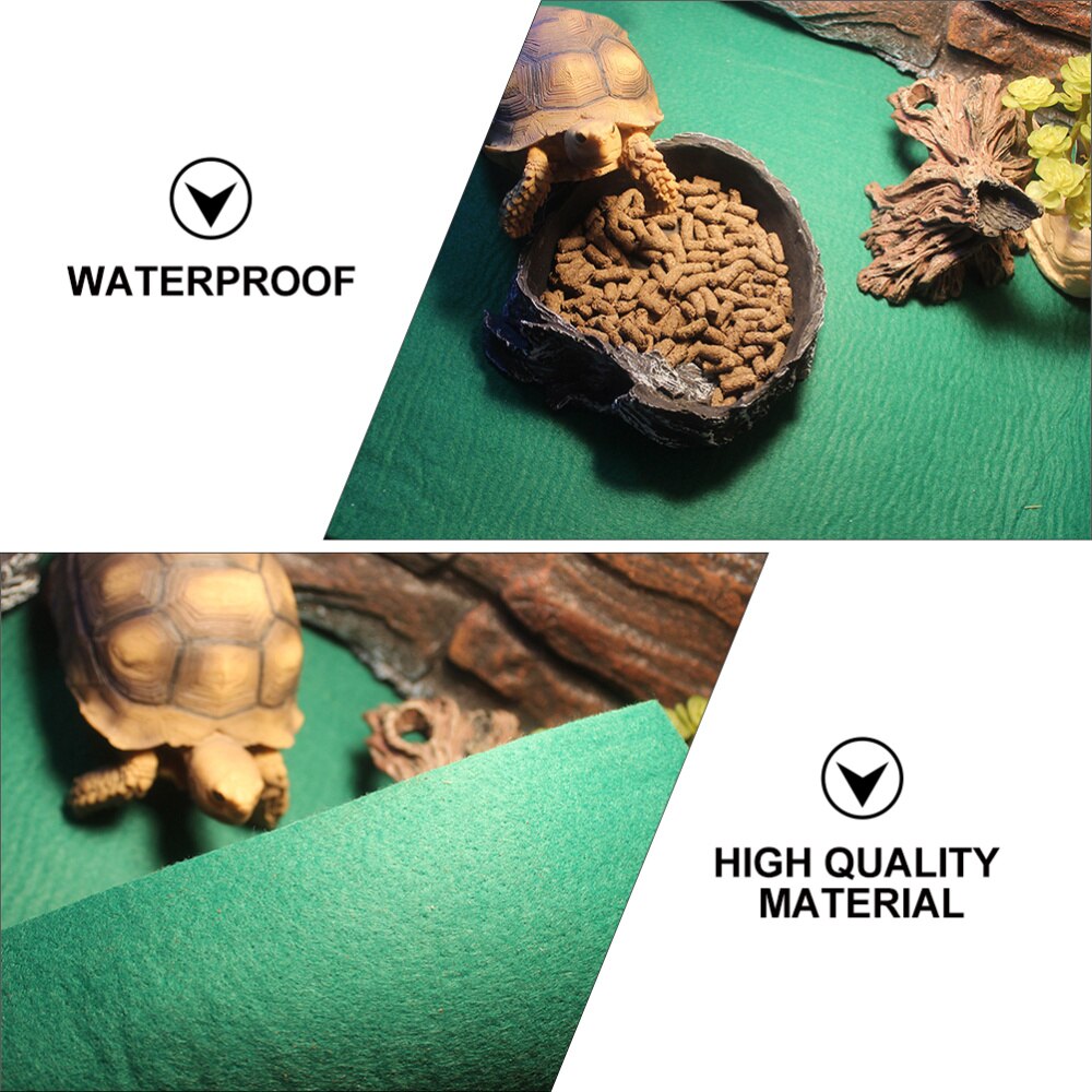 Doublure de literie pour reptiles, tapis serpent, lézard, barbe de Dragon, doublure de substrat