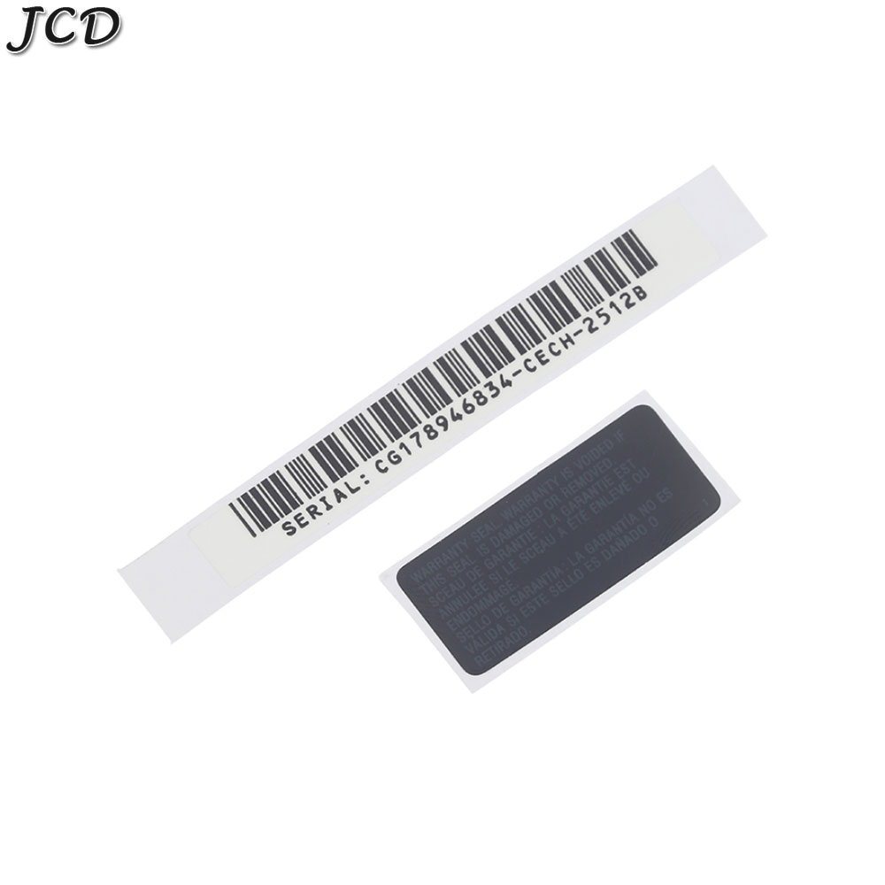 JCD 1Set Security Seal Sticker For PS3 SLIM Warranty Seals Host Seals Security Seal Sticker Warranty Seals