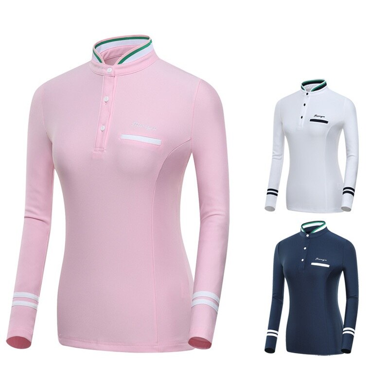 Pgm – chemises de Golf à manches longues pour femmes, vêtements de Golf pour dames, respirant, vêtements de sport pour l'extérieur hauts séchage rapide