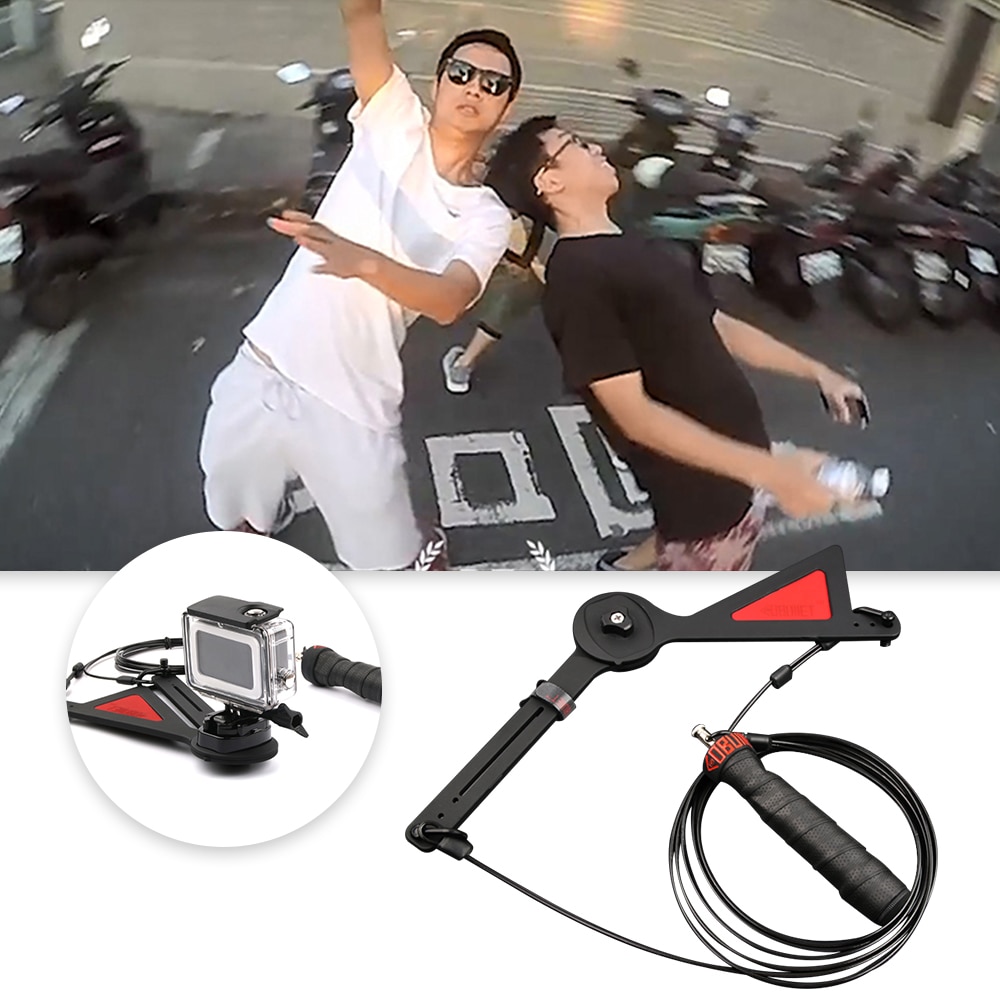 For Gopro Centriphone Bullet Time Effect Camera Rig Selfie 360 Degree for Gopro Hero 9 8 7 6 5 4 EKEN Sjam Sport Action Camera