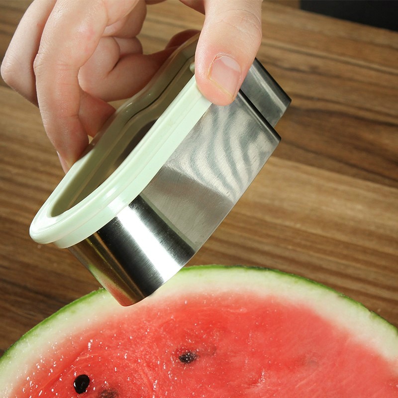 Watermelon Cutter Multi Melon Slicer Cutting Machine Stainless Steel Windmill Fruit Household Artifact Kitchen Tool