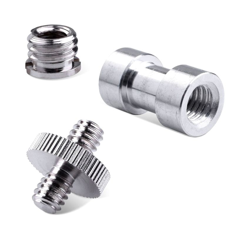 1/4 Schrauben kamera 1/4 Zoll Konverter Gewindes ch rauben montieren Blitz Blitzschuh Adapter Stativ gewinde Lichtst änder platte 3/8 "3/8" gesetzt: Grün
