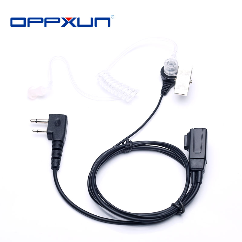 Air Tube Acoustic 2 Pin Headset Earphone for Radio ICOM IC V8 V82 V80 V85 H2 H6 F4G F3GS F11 F3001 F31 F4008 F3021 F43GS 4088A: Default Title