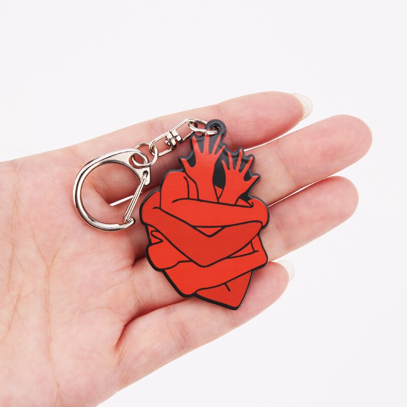 Anatomisch Hart Sleutelhanger Medische Anatomie Hart Neurologie Sleutelhanger Voor Arts En Verpleegkundige Vrouwen En Mannen Sleutelhanger Porte clef: 05