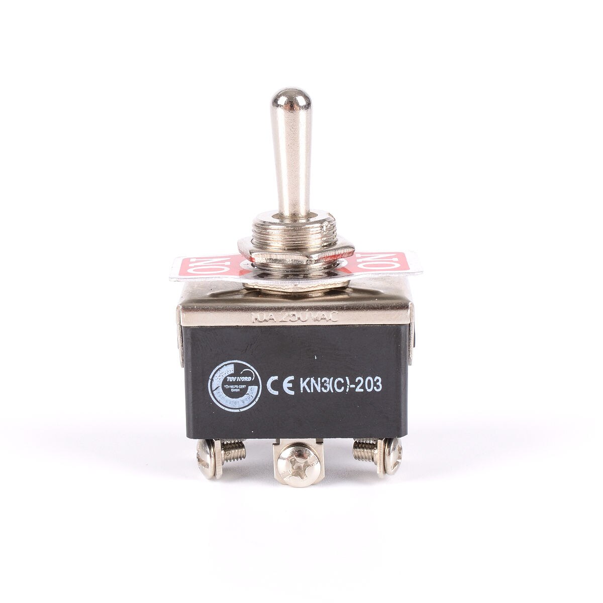 Heavy Duty Toggle Switch Flick ON/ OFF/ ON Car Dash 12V DPDT  Waterproof Cover