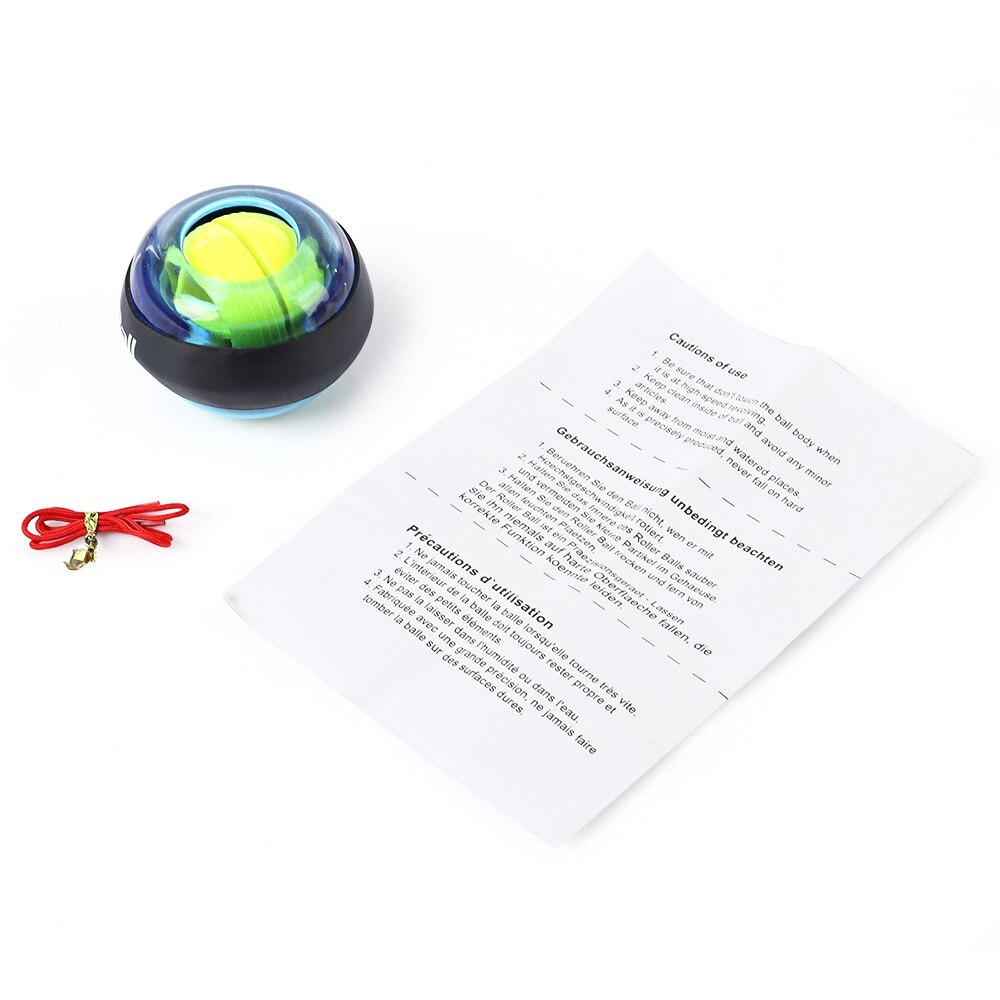 Wrist Roller Ball Gyroscope Arm Hand Exercise Force Strengthener