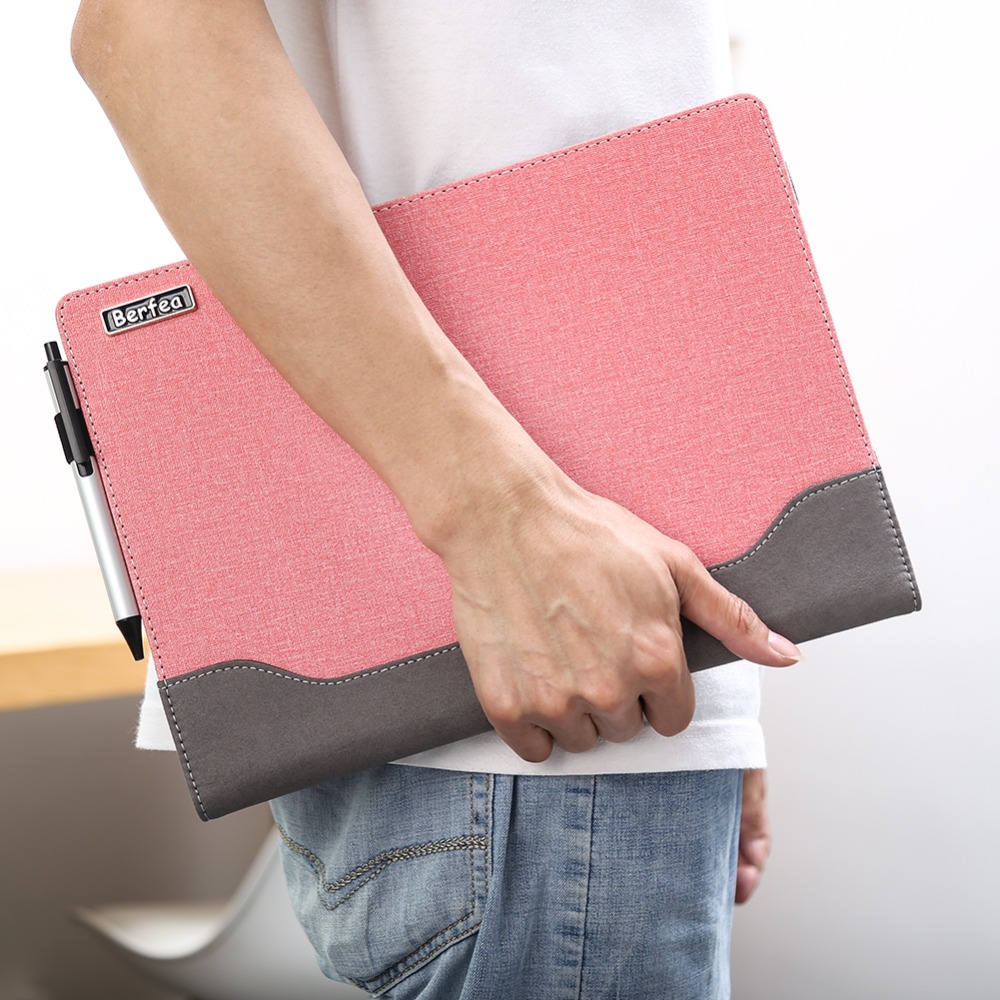 Najnowsze etui na laptopa 2020 do Huawei MateBook X Pro 13,9 cala stojak na notebooka pokrywa ochronna torba z rękawem: Różowy