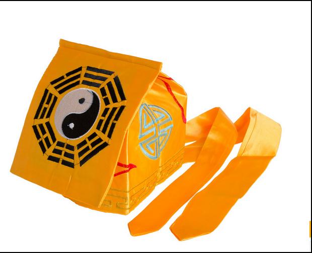 unisex taoism robe tai uniforms taoist kung fu clothing dobok summer&amp;spring garments suits yellow: L / color5