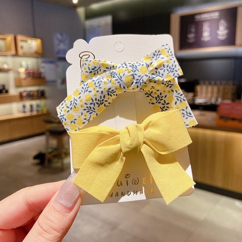 Accessori per capelli per bambini per bambina fiocco floreale forcina per bambini carino principessa fiore Clip: 2
