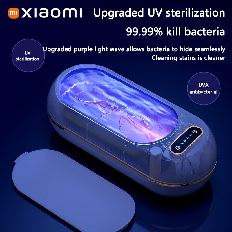 Xiaomi Multifunctionele elektrische beugeldoos Reinigingsdoos Onzichtbare houder Prothese Reinigingsmachine Sieraden Orthodontische reiniger