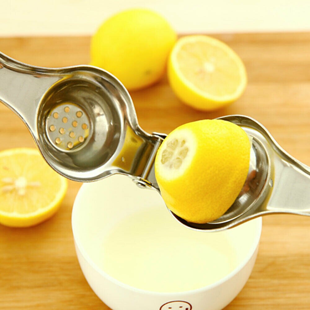Kök fruktjuicer handpress manuell juicepress citron apelsin lime squeezer rostfritt stål citronklämma