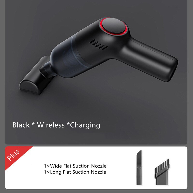 2022 Wireless Car Vacuum Cleaner Cordless Handheld Auto Vacuum Home &amp; Car Dual Use Vacuum Cleaner Powerful Cyclone Suction