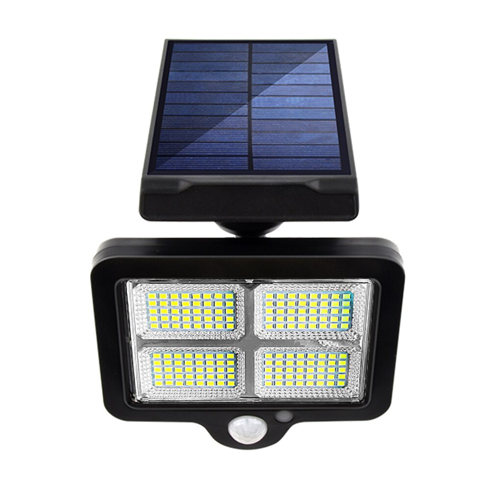 LED Solar Wall Light Outdoors Motion Sensor Waterproof Garden Lighting + 5m Extension Cable Courtyard Fence Driveway Street Lamp: 160LED