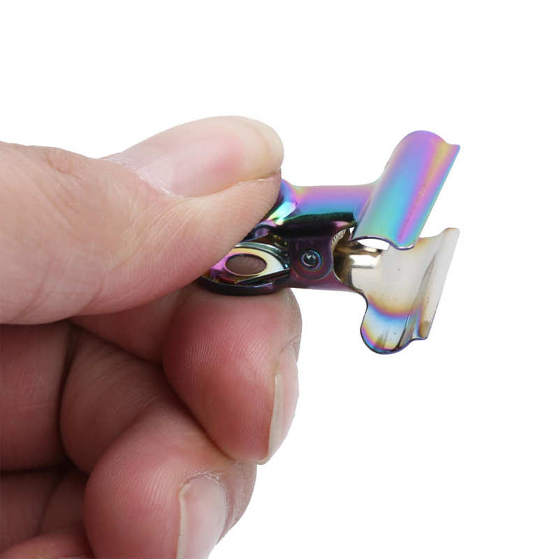 18pcs Nail Extension Clip Stainless Steel Pinching Fixing Clamp Paper Clips Multi Function Extension Manicure Tool set