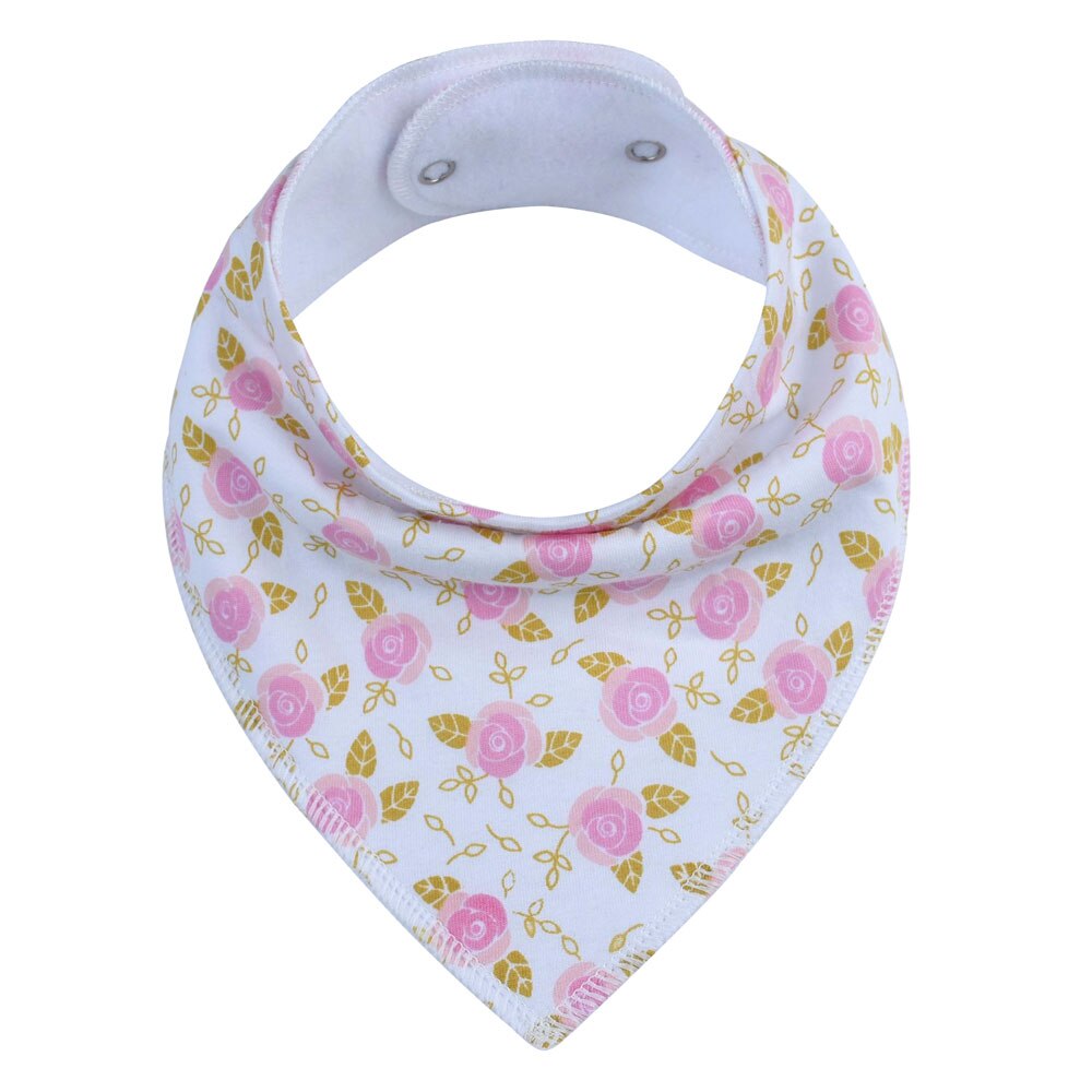 Baby Bandana Kwijlen Slabbetjes Door Daulia, Unisex 1-Pack Absorberende Biologisch Katoen, leuke Baby Voor Jongens & Meisjes: KD0099