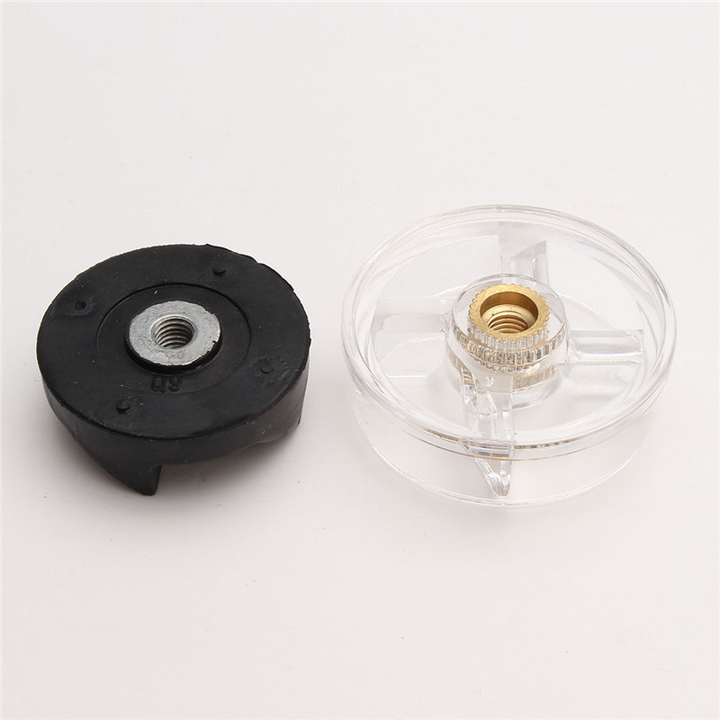 Black/Transparent Base Gear And Rubber Gear Replacements Spare parts For Magic Bullet Plastic Rubber Durable