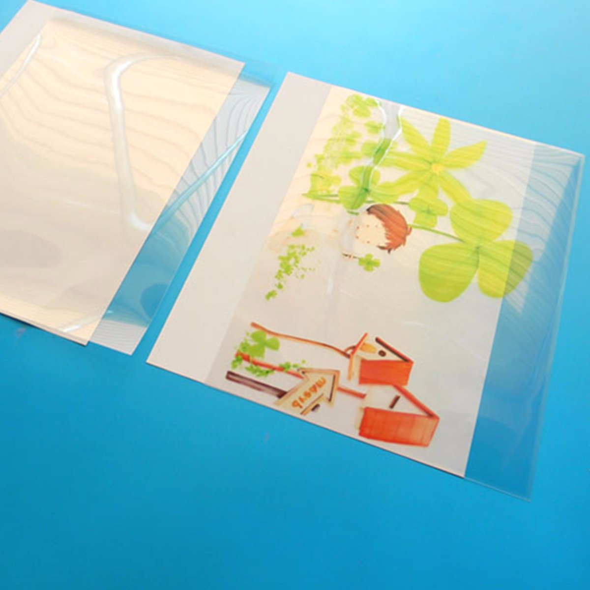 20 ark screentryk gennemsigtighed inkjet film papir pcb print stencil inkjet film bevarer blæktykkelsen 0.12mm