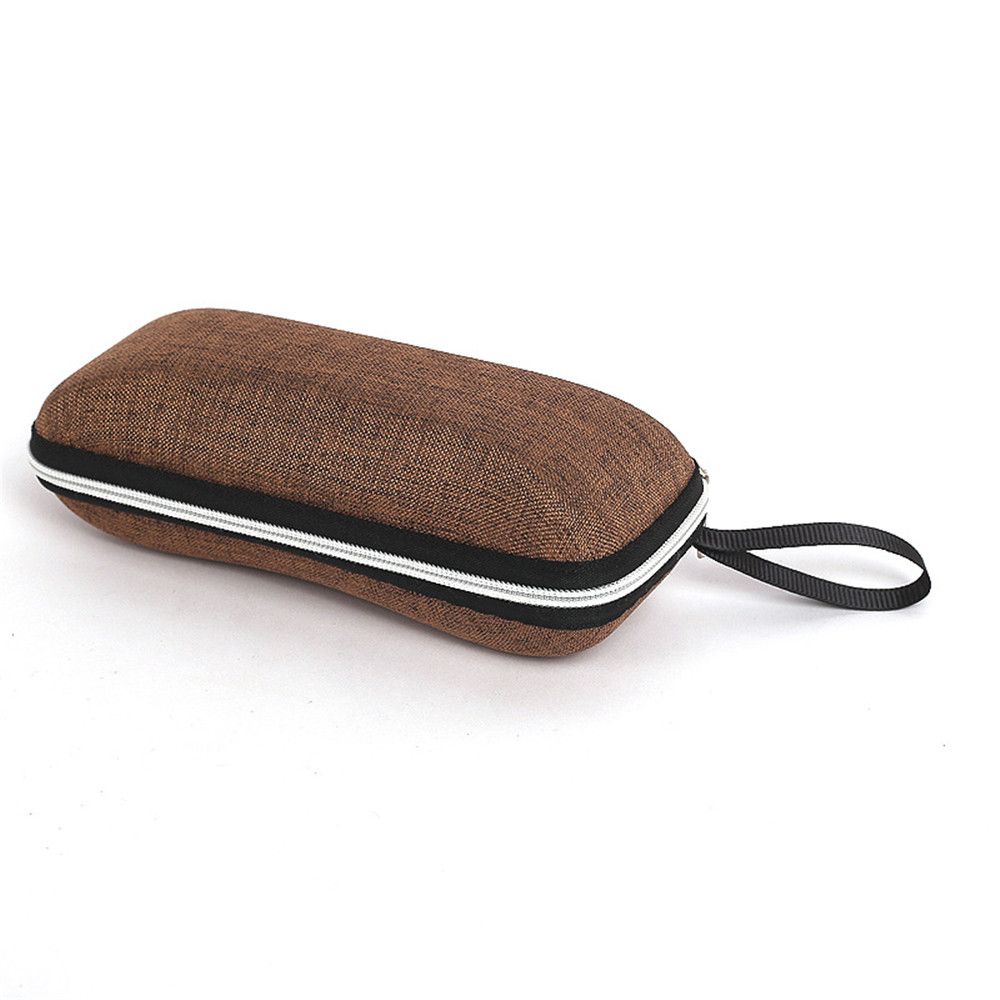 Mode Vintage Rits Draagbare Brillen Etui Bril Doos Bril Houder Brillen Accessoires