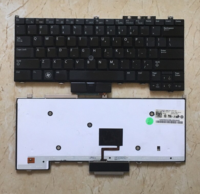 Gebruikt Laptop Toetsenbord Voor Dell Latitude E4300 KR737 0KR737 Verlicht Toetsenbord
