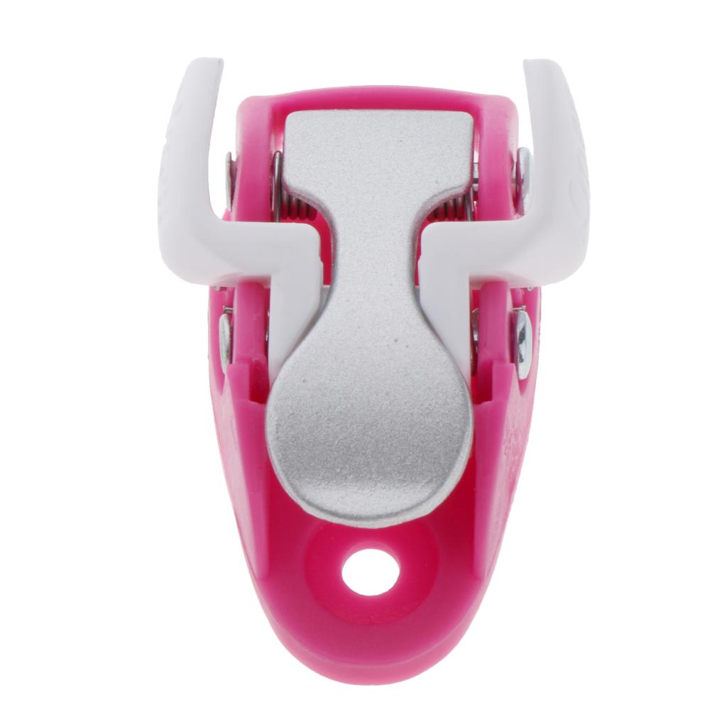 1Pc Plastic Skate Gesp Inline Schaatsen Gesp Roller Skate Boot Sluiting Skate Schoenen Gesp: Pink