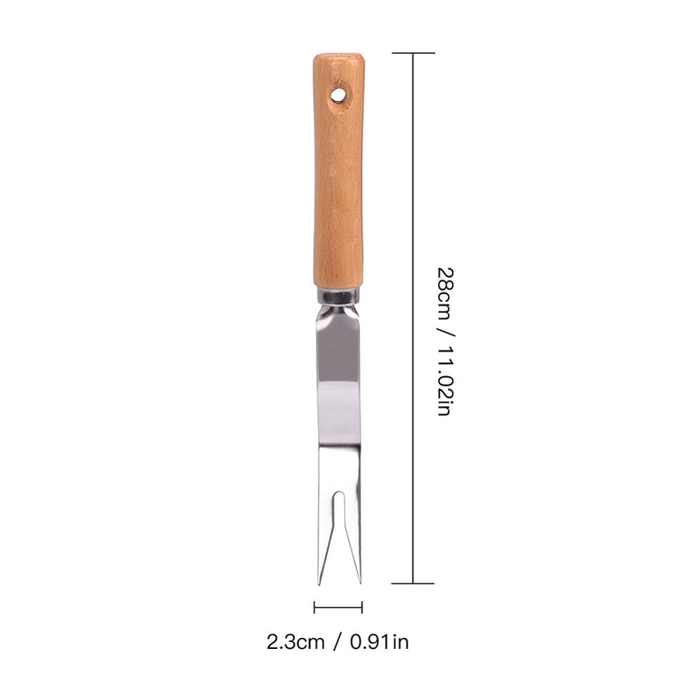 Stainless Steel Garden Hand Weeder Planting Gadgets Cultivating Weeding Fork Pull Remover Garden Courtyard Trimming Tools