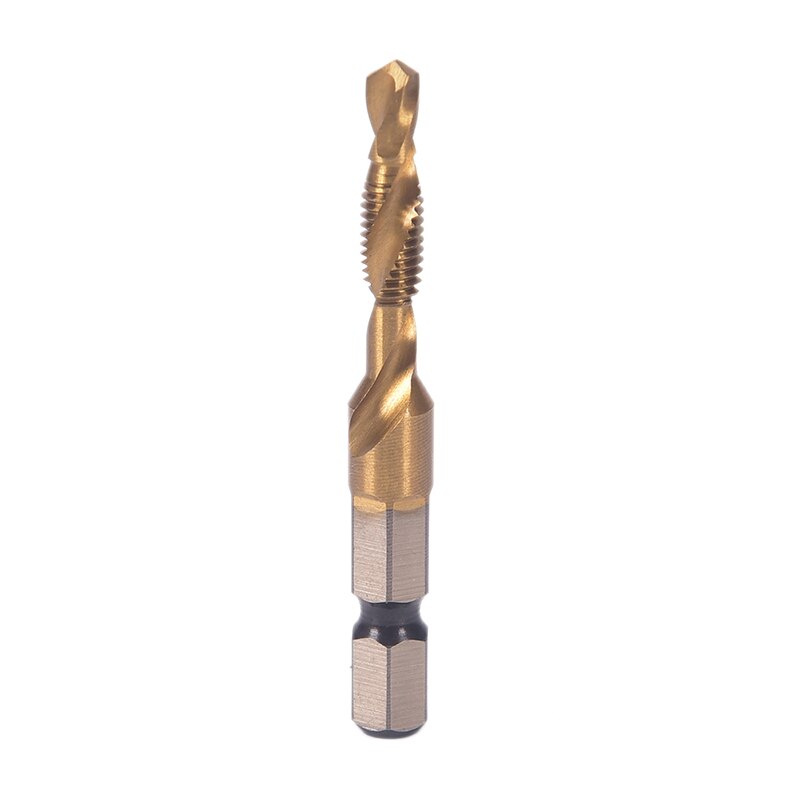 Draad M3 M4 M5 M6 M8 M10 Metaalbewerking Hex Shank Machine Kranen Kit Metric Plug Hand Tap Hss 6542 Schroef Spiraal Punt: M5