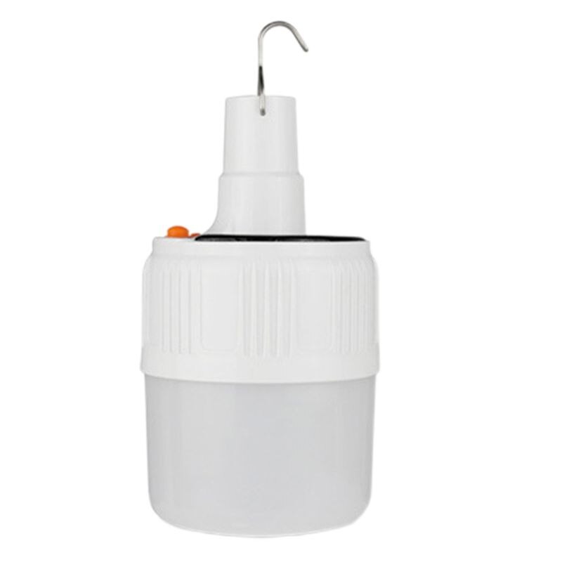 80/100w solenergi ledet lyspærer bærbar energisparende ledet lanterne lys nattlampe 37md: 80w